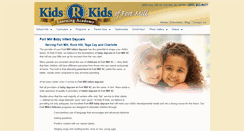 Desktop Screenshot of fortmillkidsrkids.com